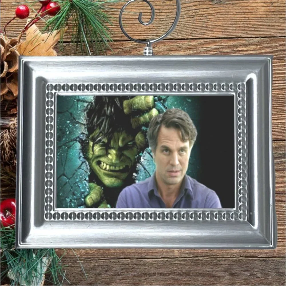 Marvel The Avengers Incredible Hulk Mark Ruffalo Christmas Tree Ornament